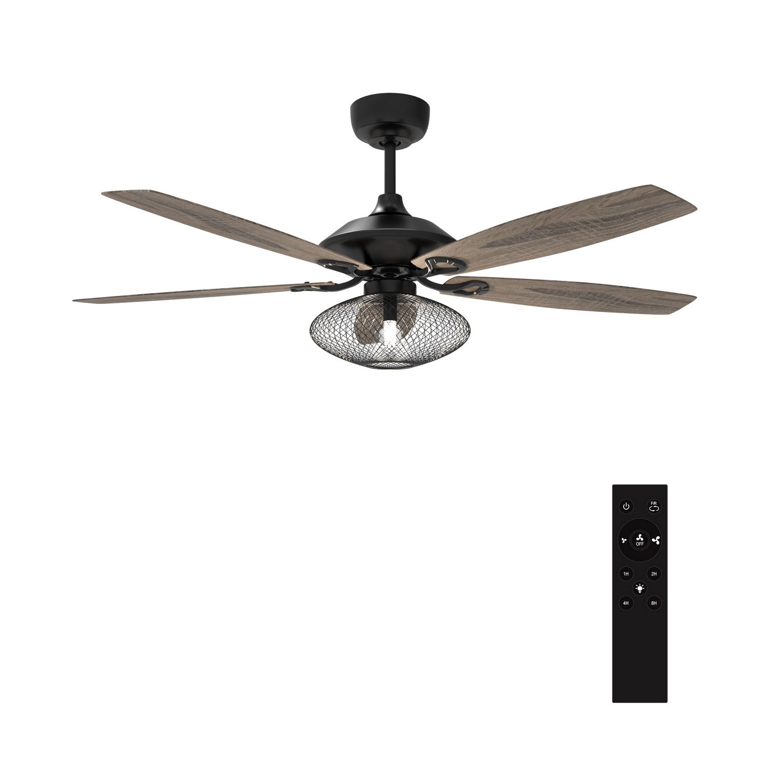 Carro - VC565D1-L16-BG-1 - 56"Ceiling Fan - Karson - Black