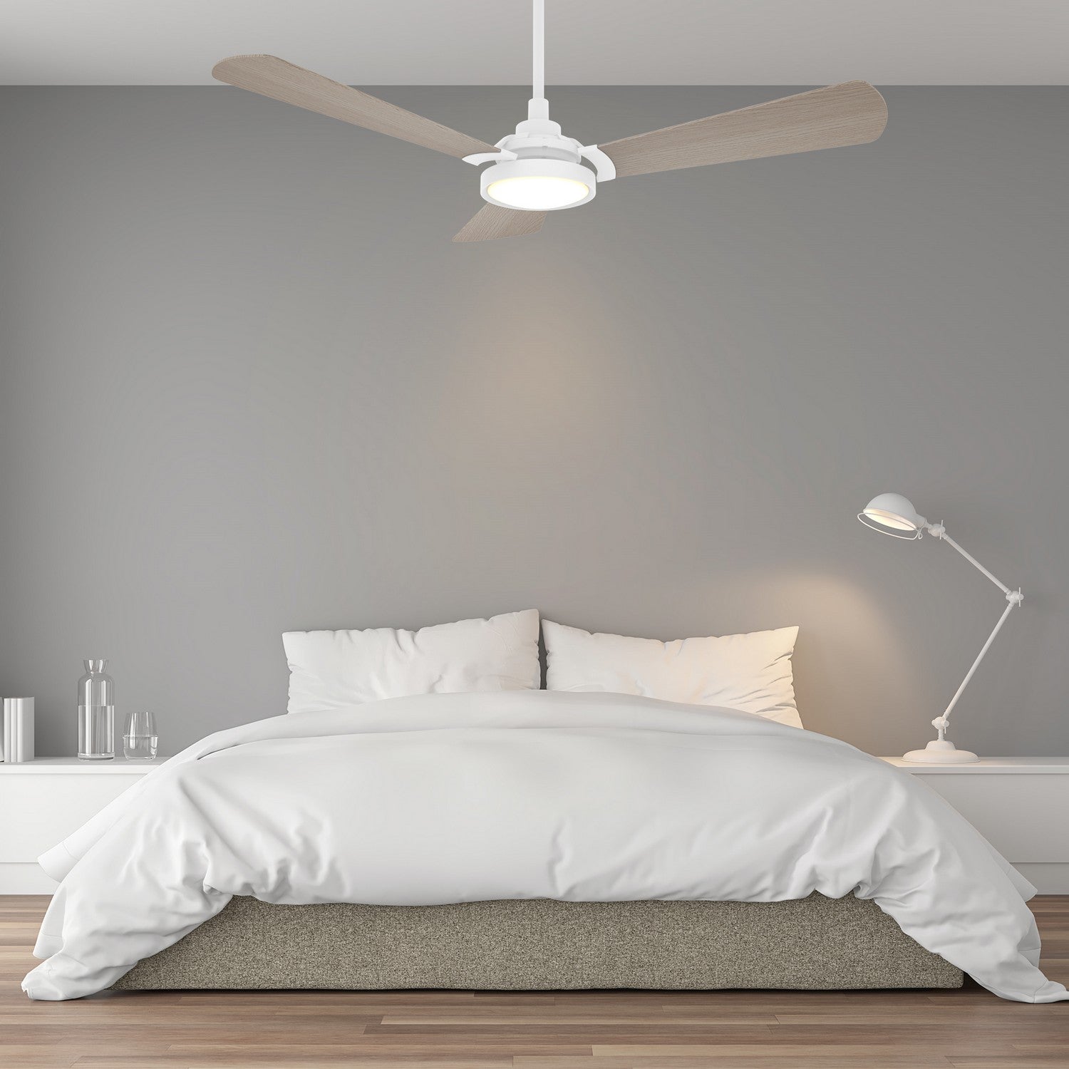 Carro - VS563B3-L22-W6-1 - 56"Smart Ceiling Fan - Brisa - White