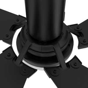 Carro - VS525B-L22-B2-1-FM - 52"Smart Ceiling Fan - Woodrow - Black