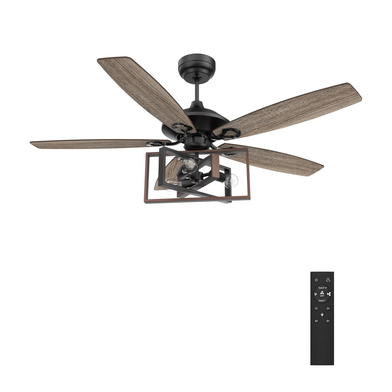 Carro - VC525D1-L61-BG-1 - 52"Ceiling Fan - Karson - Black