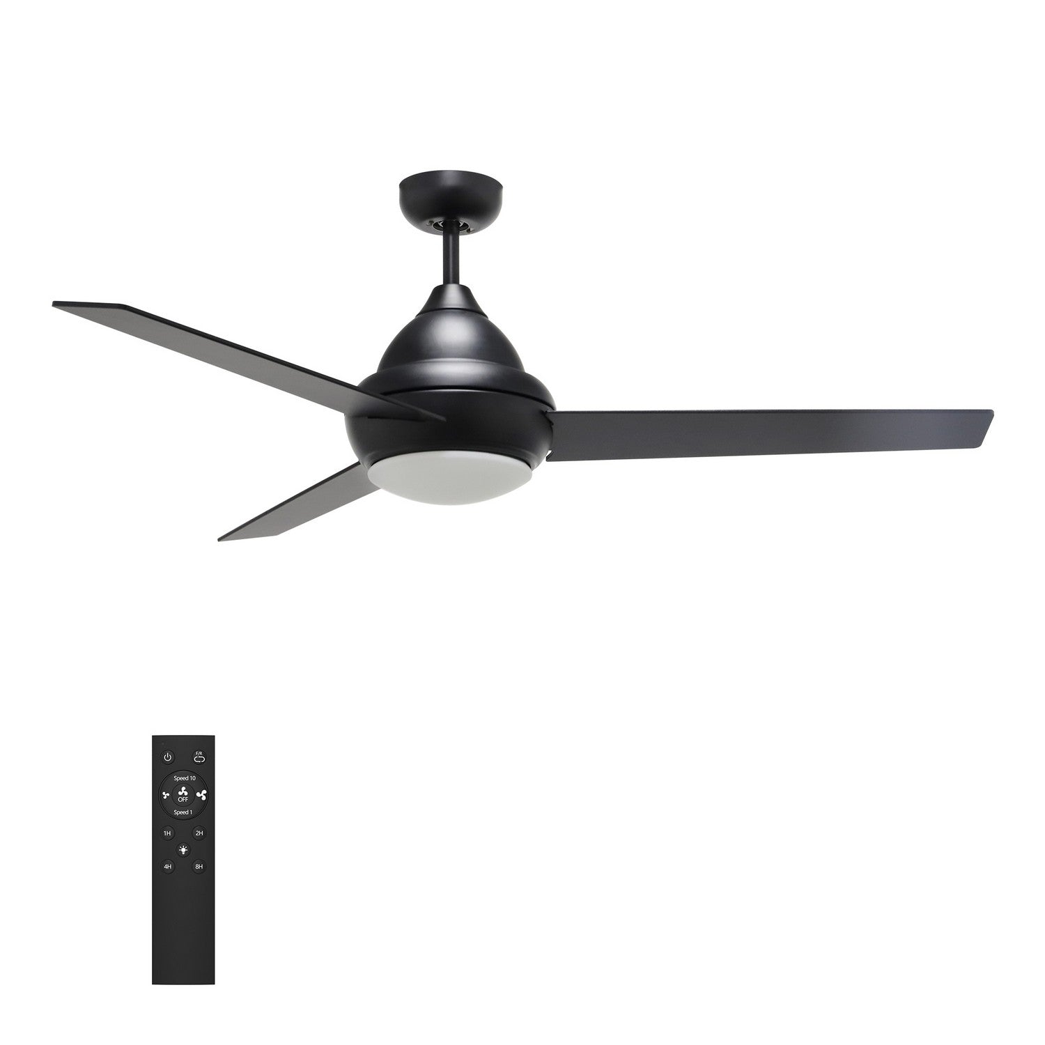 Carro - VWGA-523Q-L12-B2-1 - 52"Ceiling Fan - Kendrick - Black