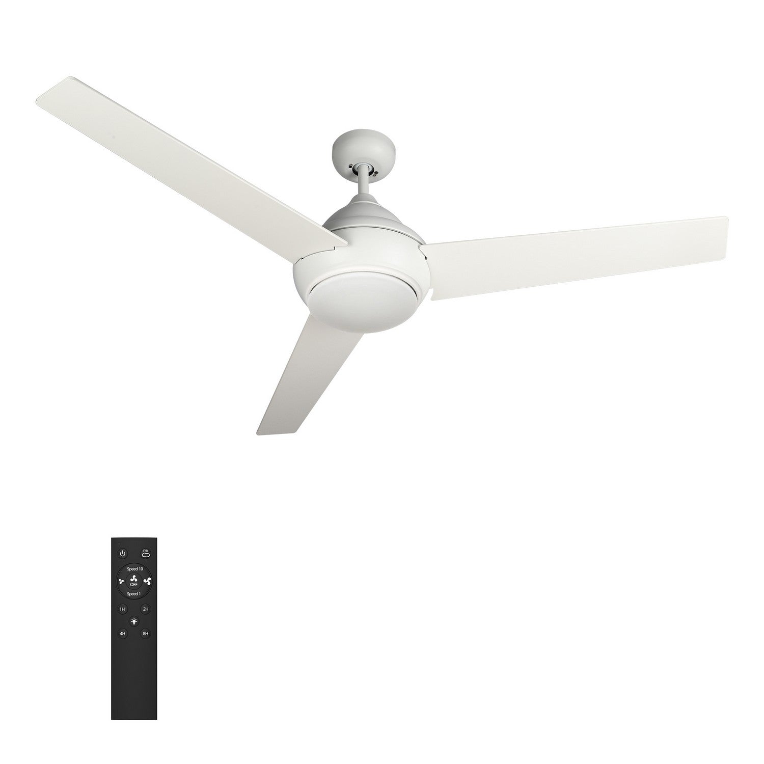 Carro - VWGA-523Q-L12-W1-1 - 52"Ceiling Fan - Kendrick - White