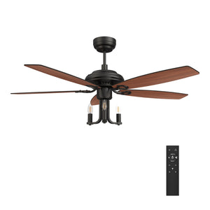 Carro - VC525D-L31-BH-1 - 52"Ceiling Fan - Huntley - Black