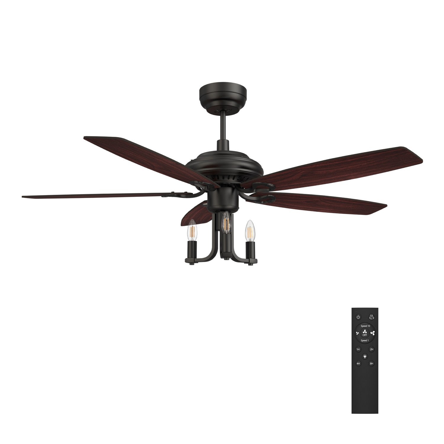 Carro - VC525D-L31-BH-1 - 52"Ceiling Fan - Huntley - Black