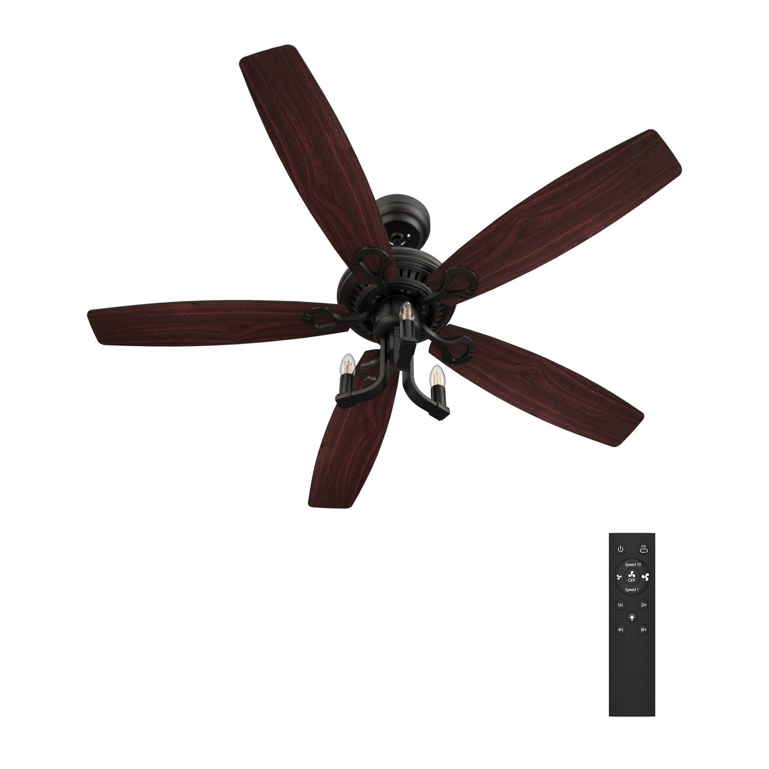 Carro - VC525D-L31-BH-1 - 52"Ceiling Fan - Huntley - Black