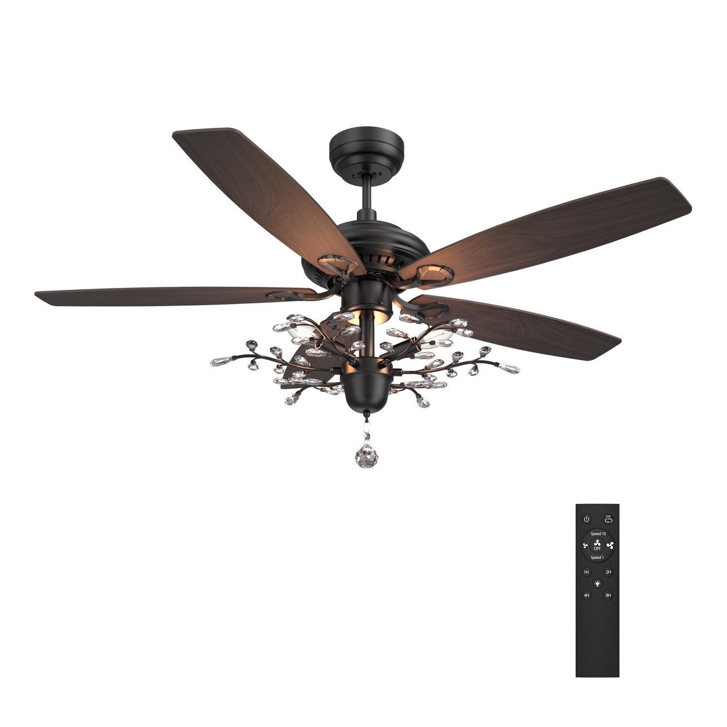 Carro - VC525D-L51-BG-1 - 52"Ceiling Fan - Huntley - Black