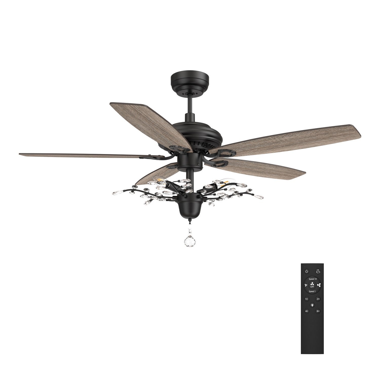 Carro - VC525D-L51-BG-1 - 52"Ceiling Fan - Huntley - Black