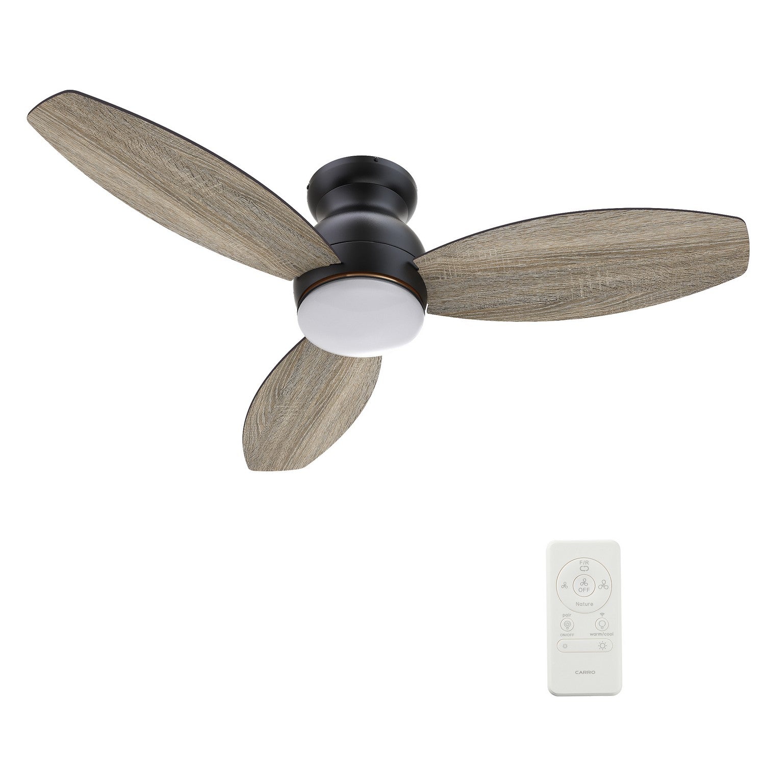 Carro - VS603Q-L12-BG-1 - 60"Smart Ceiling Fan - Trento - Black