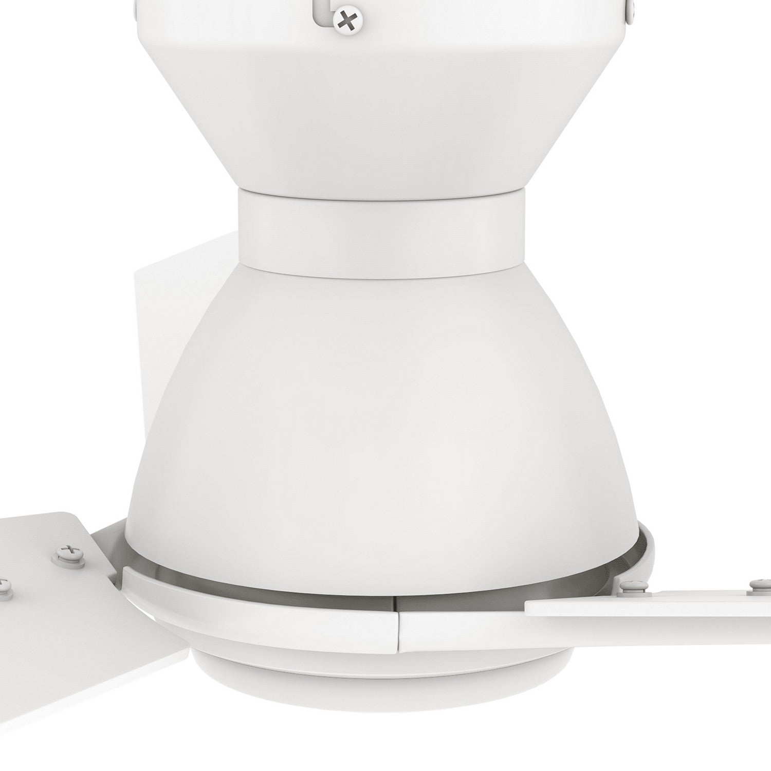 Carro - VS483J3-L11-W1-1-FM - 48"Smart Ceiling Fan - Calen - White