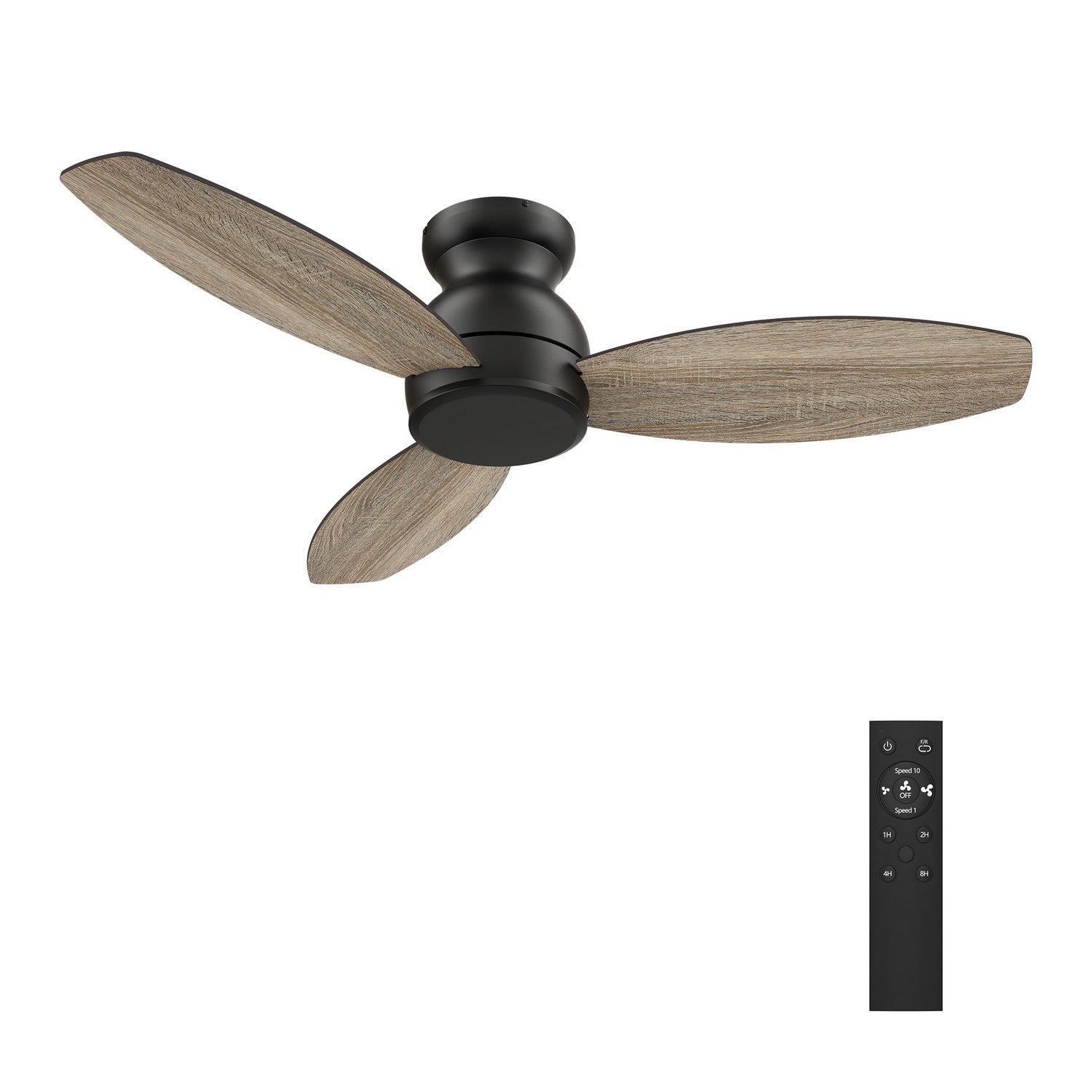 Carro - VC483Q-N10-BG-1-FM - 48'' Ceiling Fan - Stanley - Black