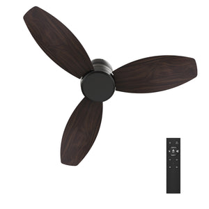 Carro - VC483Q-N10-BG-1-FM - 48'' Ceiling Fan - Stanley - Black