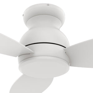 Carro - VC483Q-N10-W1-1-FM - 48'' Ceiling Fan - Stanley - White