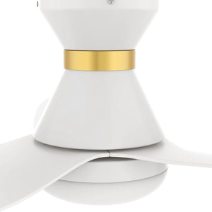 Carro - VS453V-L22-W1-1-FMA - 45"Smart Ceiling Fan - Ryatt - White