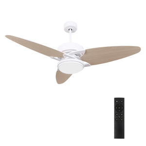 Carro - DC523B-L12-WT-1 - 52"Ceiling Fan - Maddox - White