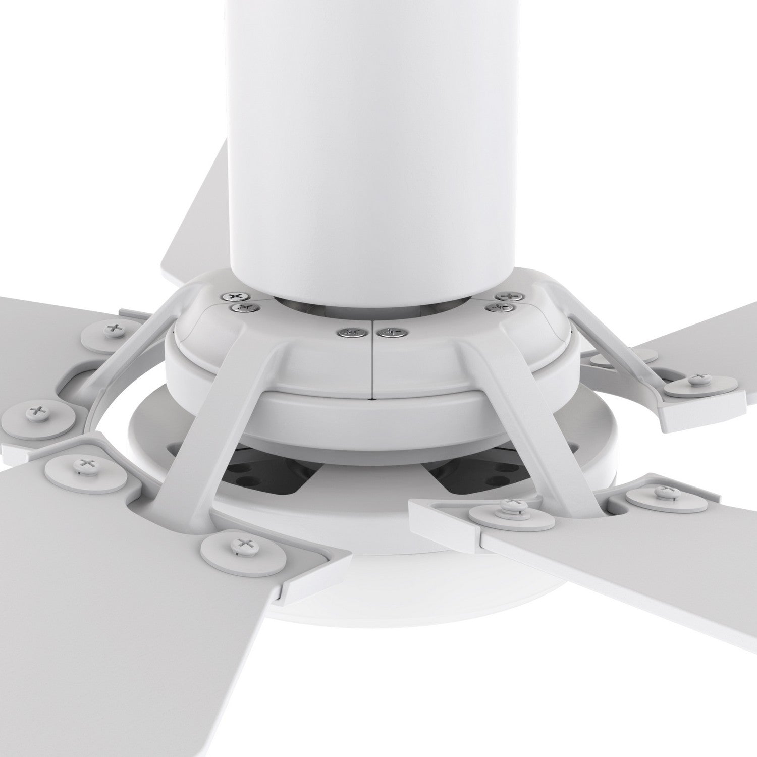 Carro - VS485B-L22-W1-1-FM - 48"Smart Ceiling Fan - Woodrow - White