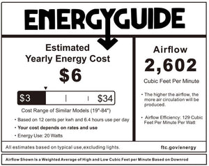 Carro - VS525B3-L22-W1-1 - 52"Smart Ceiling Fan - Winston - White