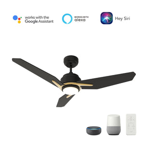 Carro - VS563J3-L11-B2-1G - 56"Smart Ceiling Fan - Tracer - Black