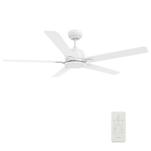 Carro - VS565J-L12-W1-1 - 56"Smart Ceiling Fan - Espear - White