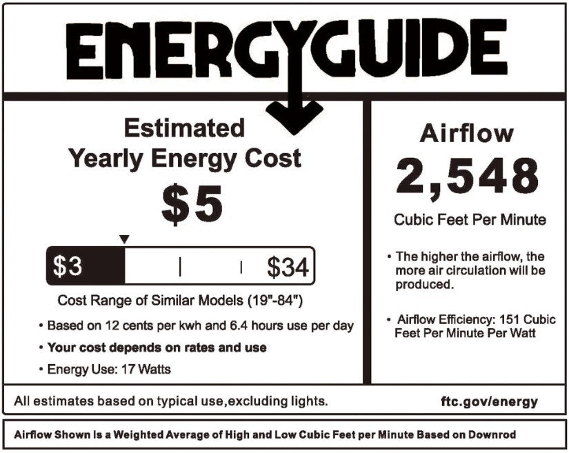 Carro - VS483Q6-L12-W1-1-FM - 48"Smart Ceiling Fan - Hobart - White