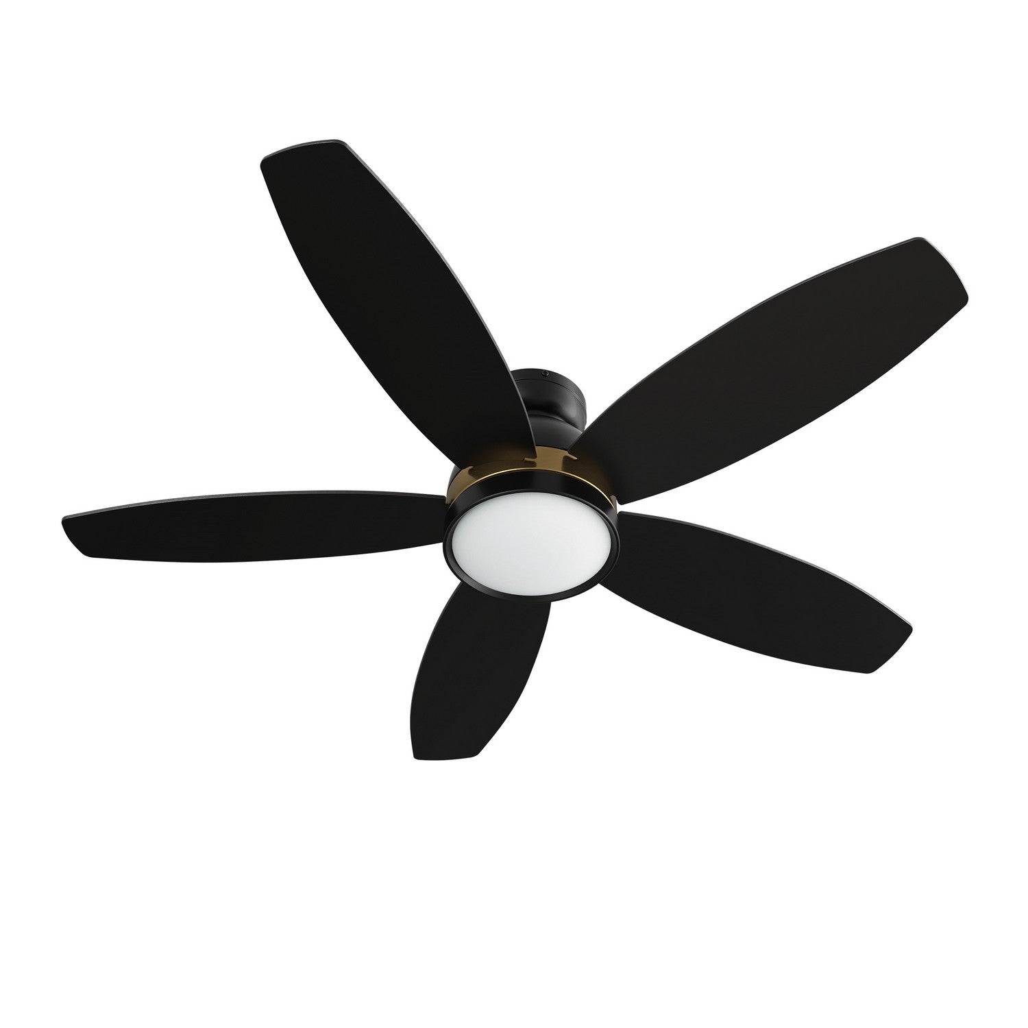 Carro - VS485Q5-L12-B2-1-FM - 48"Smart Ceiling Fan - Granville - Black