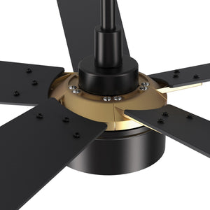 Carro - VS525B5-L11-B2-1G - 52"Smart Ceiling Fan - Stockton - Black