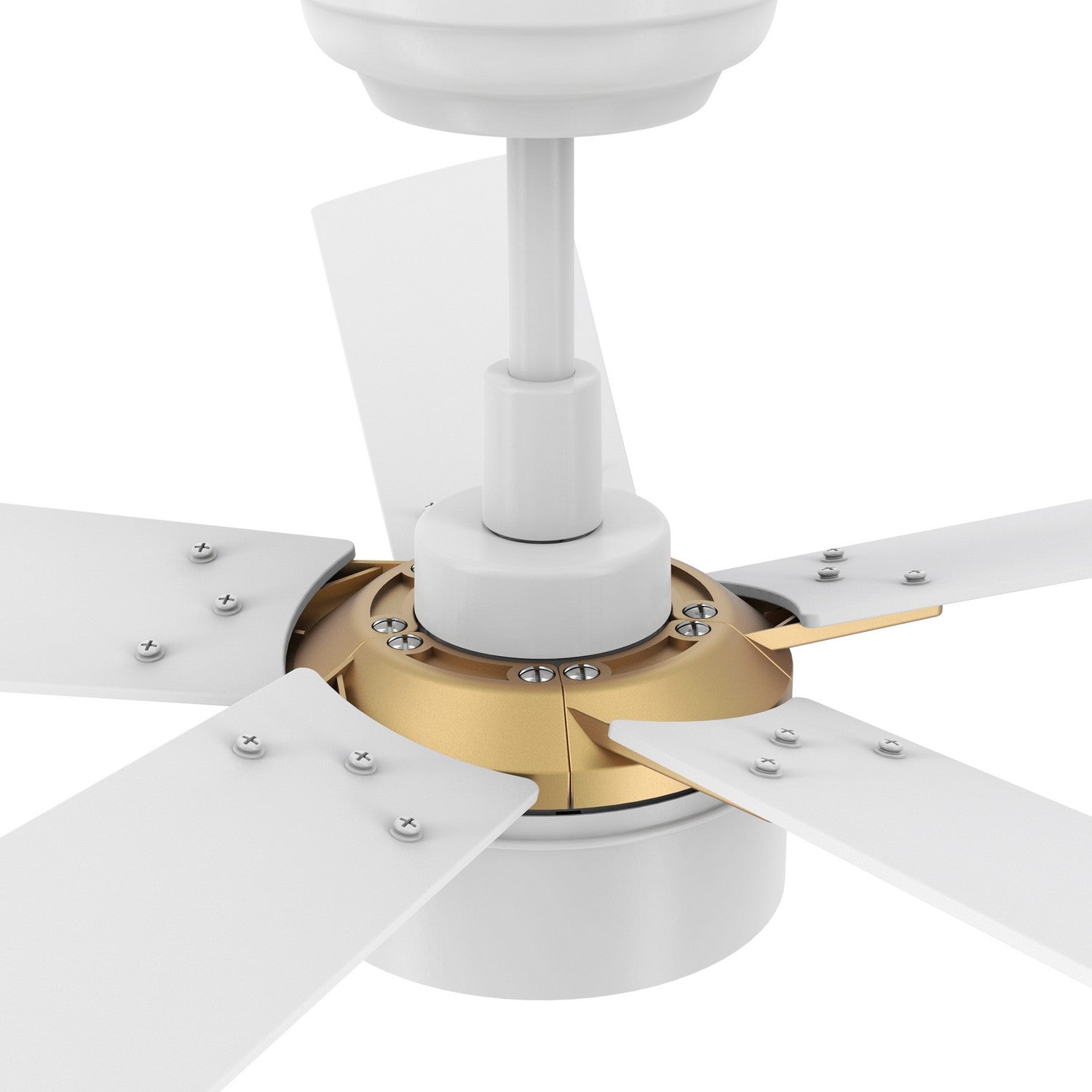 Carro - VS525B5-L11-W1-1G - 52"Smart Ceiling Fan - Stockton - White