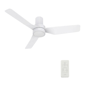 Carro - VS443N2-L11-W1-1-FM - 44"Smart Ceiling Fan - Porter - White