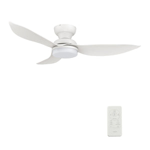 Carro - VS453V1-L12-W1-1-FM - 45"Smart Ceiling Fan - Upton - White