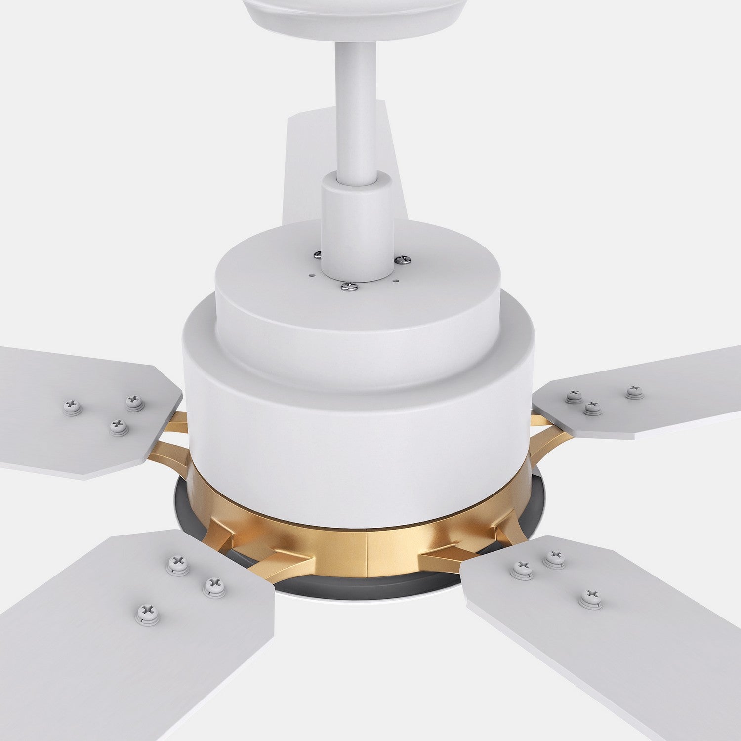 Carro - VS525J-L12-W1-1G - 52"Smart Ceiling Fan - Espear - White