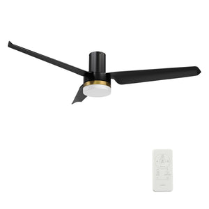 Carro - VS523N-L12-B2-1-FM - 52"Smart Ceiling Fan - Boise - Black