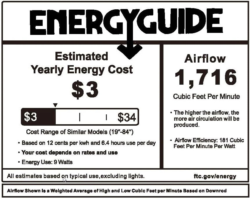 Carro - YDC363V2-L12-B2-1-FM - 36" Ceiling Fan - Bude - Black