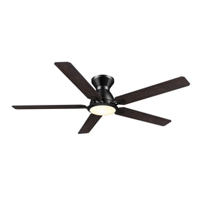 Carro - YDC525J-L12-BG-1-FM - 52" Ceiling Fan - Bristol - Black