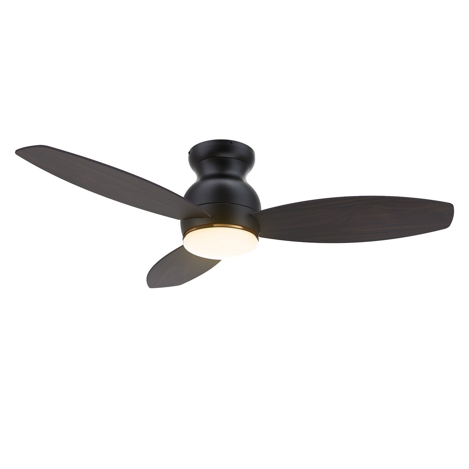 Carro - YDC483Q-L12-BG-1-FM - 48" Ceiling Fan - Honiton - Black