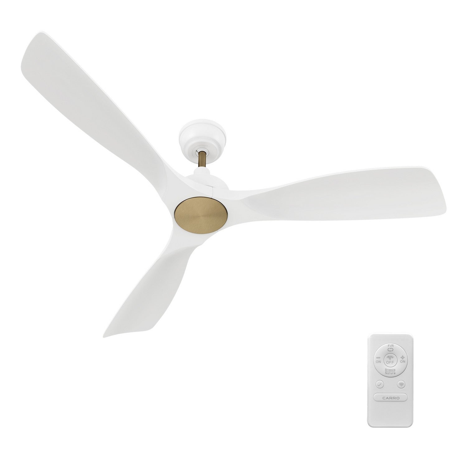 Carro - VS523A-N10-W1-1A - 52"Smart Ceiling Fan - Kiama - White