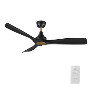 Carro - VC523A-N10-B2-1A - 52"Ceiling Fan - Karsyn - Black