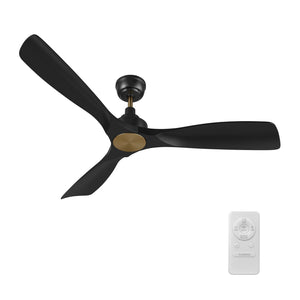 Carro - VC523A-N10-B2-1A - 52"Ceiling Fan - Karsyn - Black