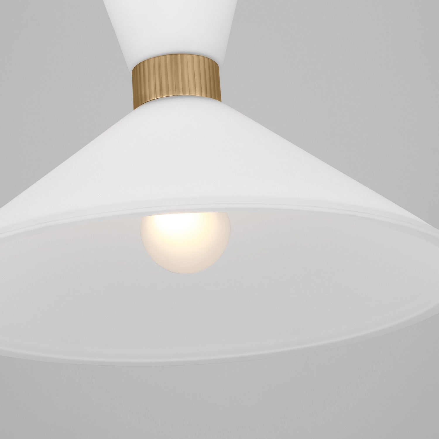 Visual Comfort Studio - DJP1091SB - One Light Pendant - Belcarra - Satin Brass