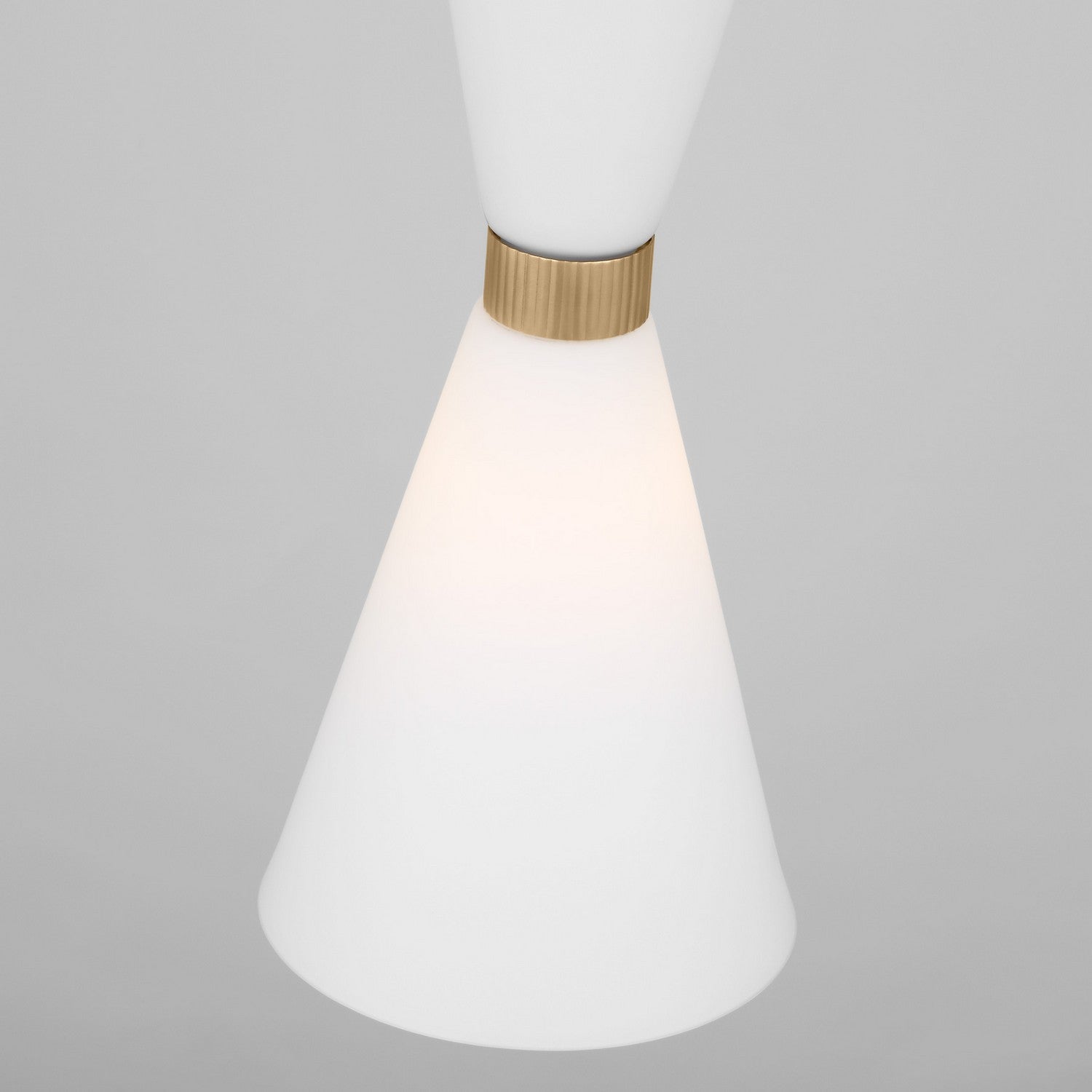 Visual Comfort Studio - DJP1101SB - One Light Pendant - Belcarra - Satin Brass