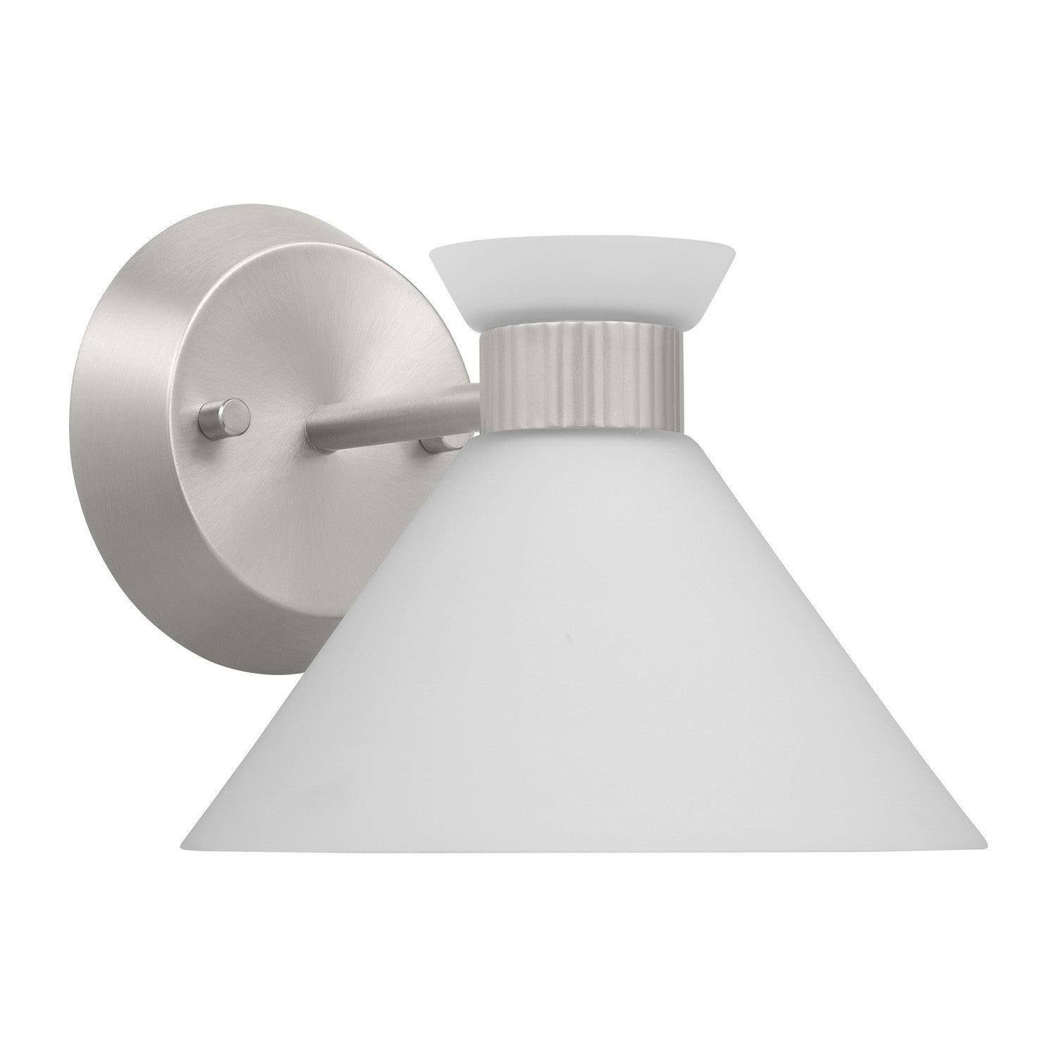 Visual Comfort Studio - DJV1011BS - One Light Wall Sconce - Belcarra - Brushed Steel