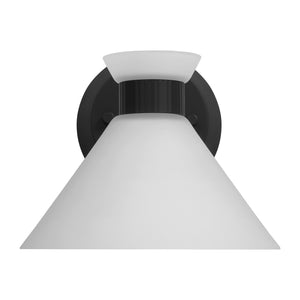 Visual Comfort Studio - DJV1011MBK - One Light Wall Sconce - Belcarra - Midnight Black