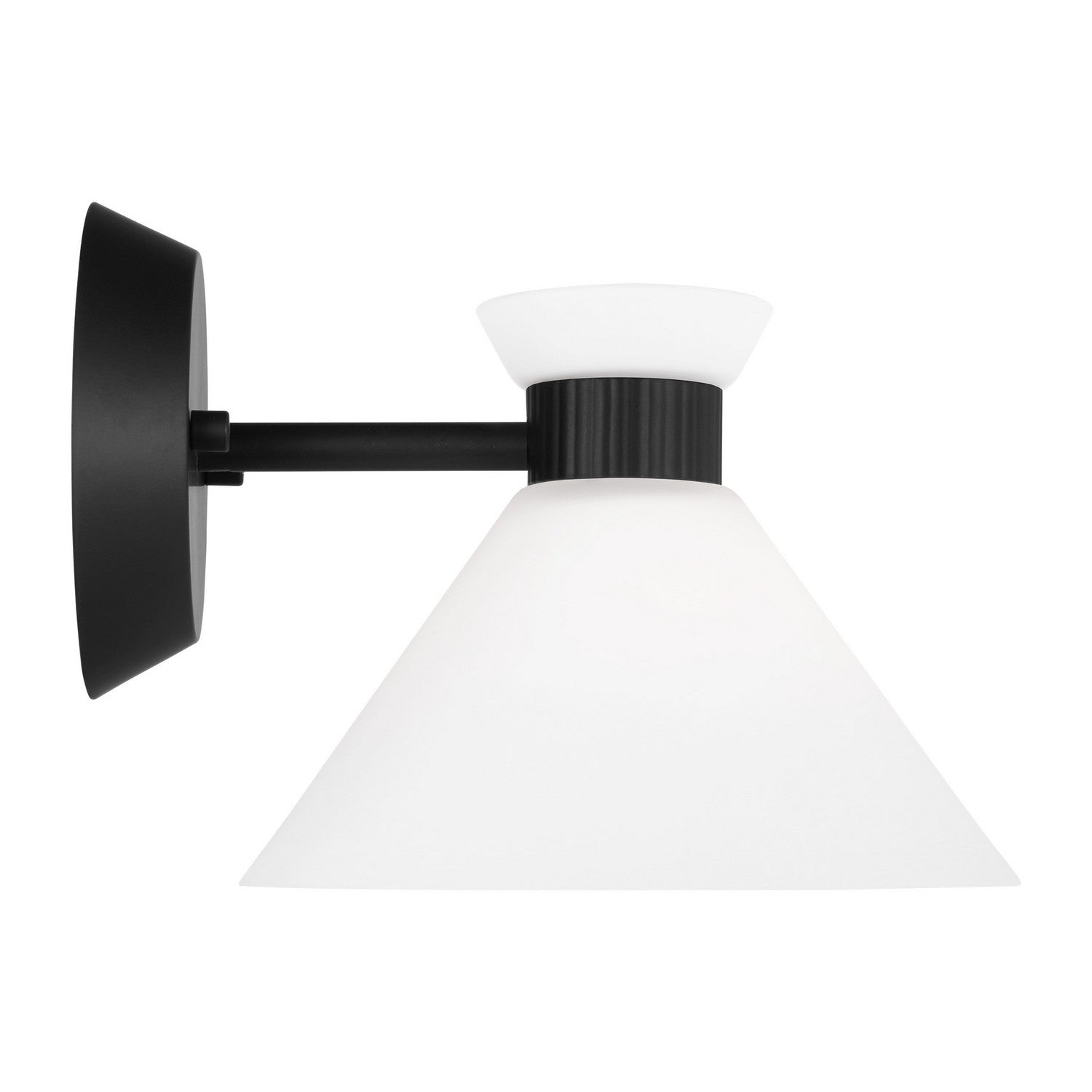 Visual Comfort Studio - DJV1011MBK - One Light Wall Sconce - Belcarra - Midnight Black