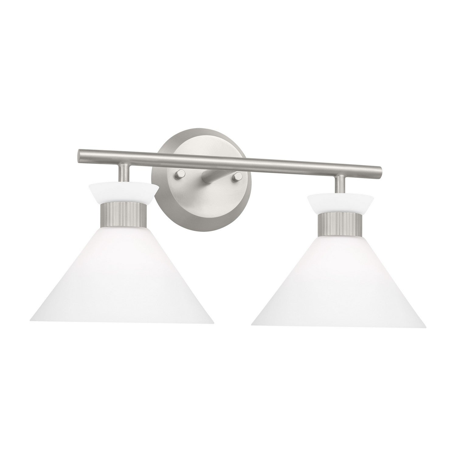 Visual Comfort Studio - DJV1012BS - Two Light Bath - Belcarra - Brushed Steel