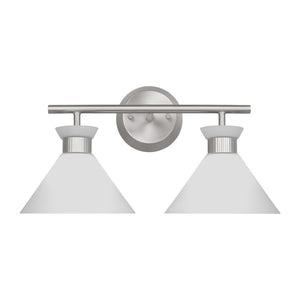 Visual Comfort Studio - DJV1012BS - Two Light Bath - Belcarra - Brushed Steel