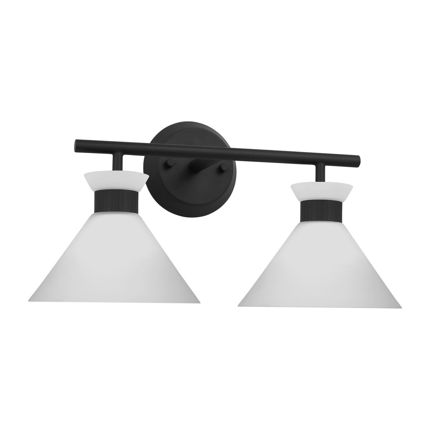 Visual Comfort Studio - DJV1012MBK - Two Light Bath - Belcarra - Midnight Black