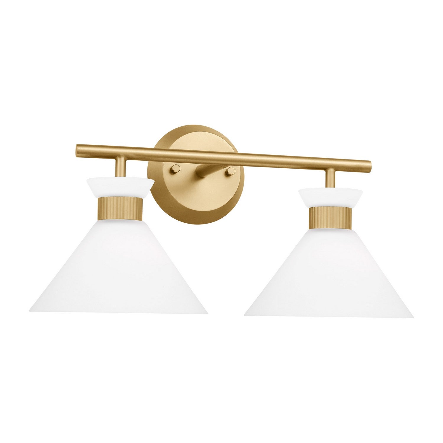 Visual Comfort Studio - DJV1012SB - Two Light Bath - Belcarra - Satin Brass