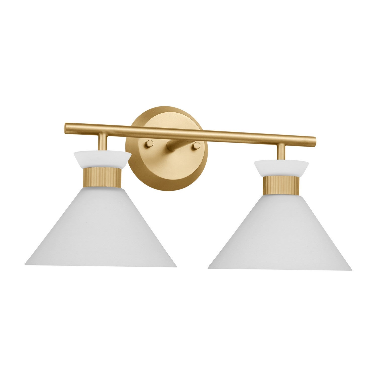 Visual Comfort Studio - DJV1012SB - Two Light Bath - Belcarra - Satin Brass