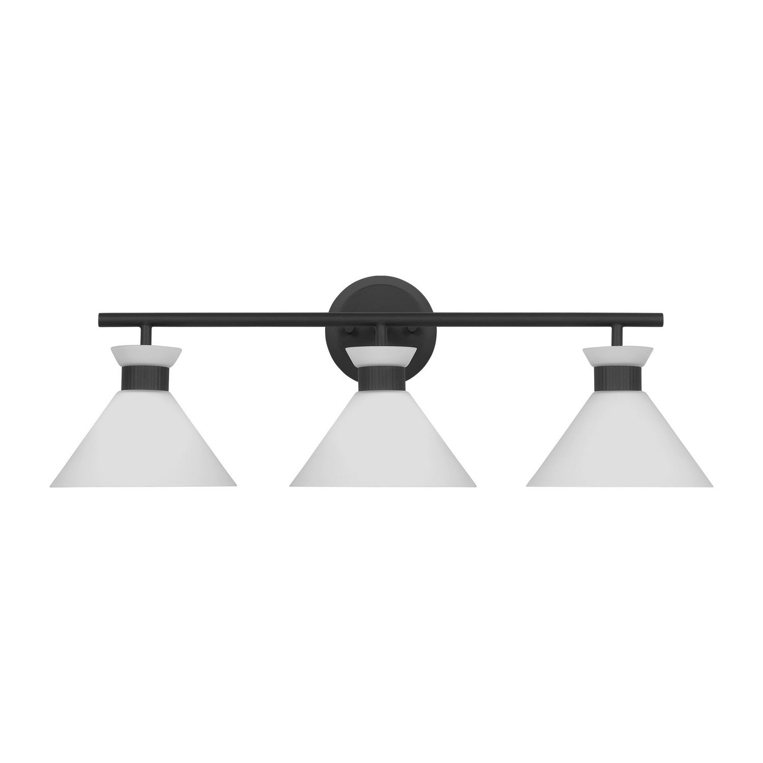 Visual Comfort Studio - DJV1013MBK - Three Light Bath - Belcarra - Midnight Black