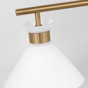 Visual Comfort Studio - DJV1013SB - Three Light Bath - Belcarra - Satin Brass