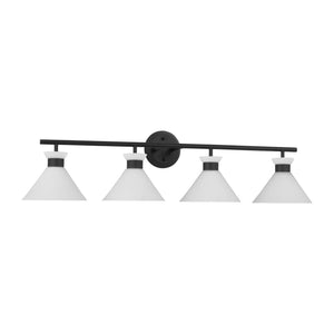 Visual Comfort Studio - DJV1014MBK - Four Light Bath - Belcarra - Midnight Black