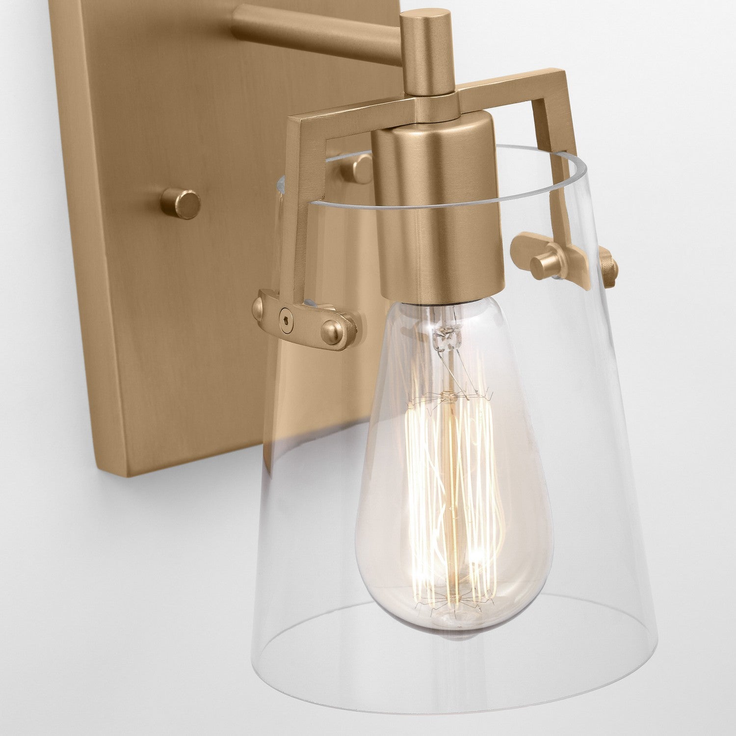 Visual Comfort Studio - DJV1031SB - One Light Wall Sconce - Crofton - Satin Brass